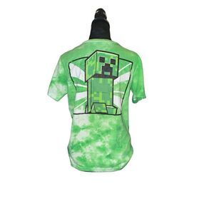Mojang Mine Craft creeper youth T-shirt XL